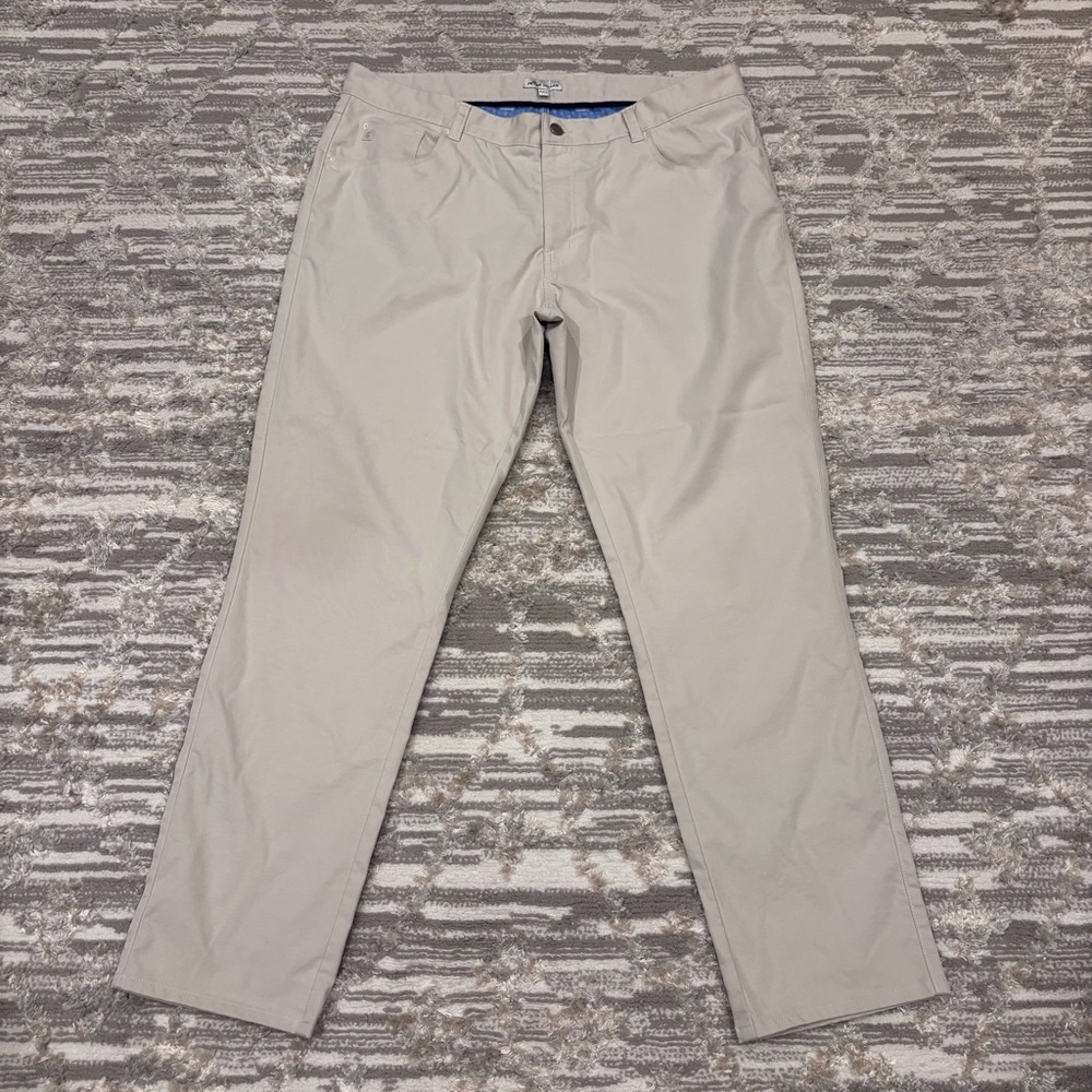 Peter Millar Eb66 Performance 5 Pocket Pant Mens 38x30 Stretch Wicking Golf $160